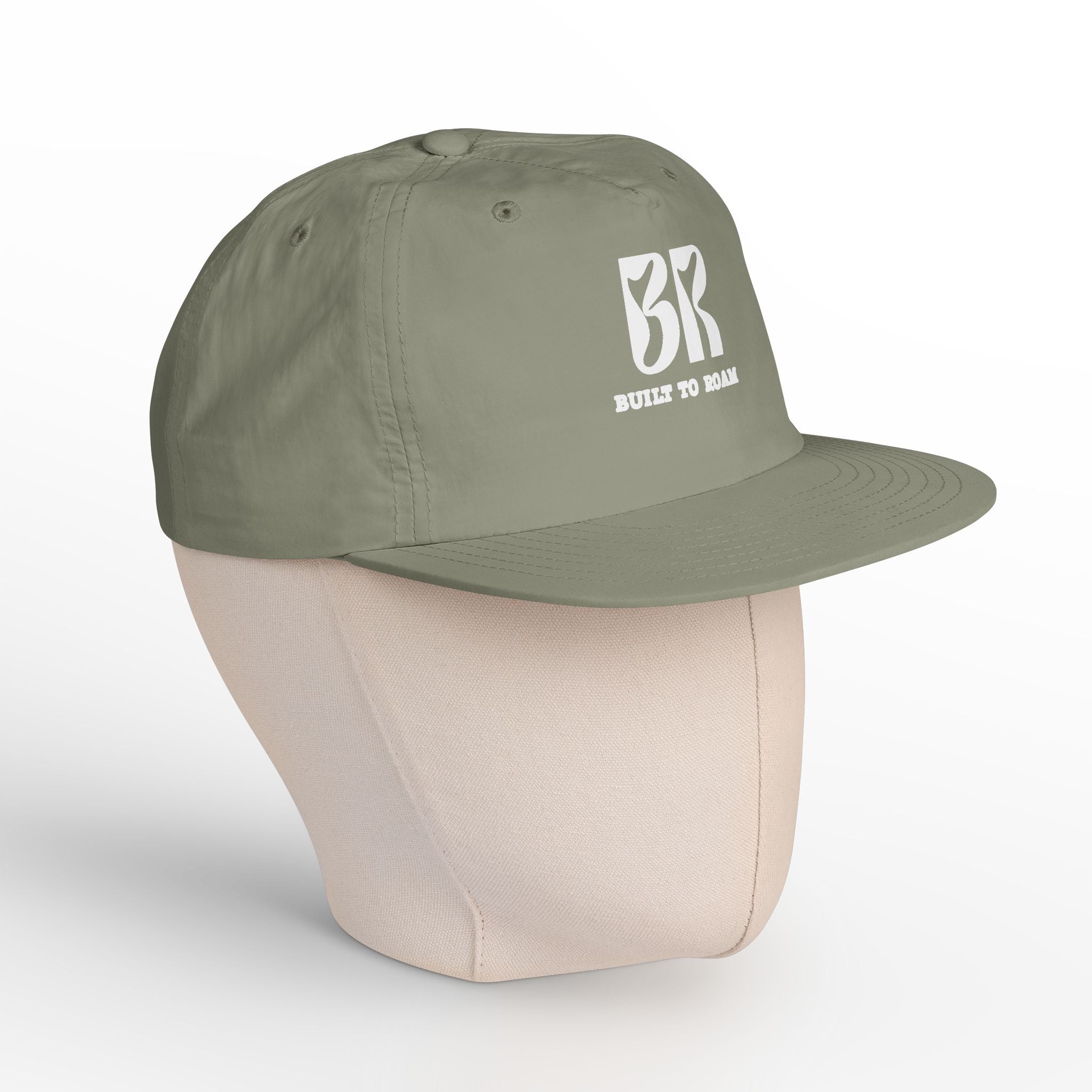 'BR' Retro Wave Logo Hat