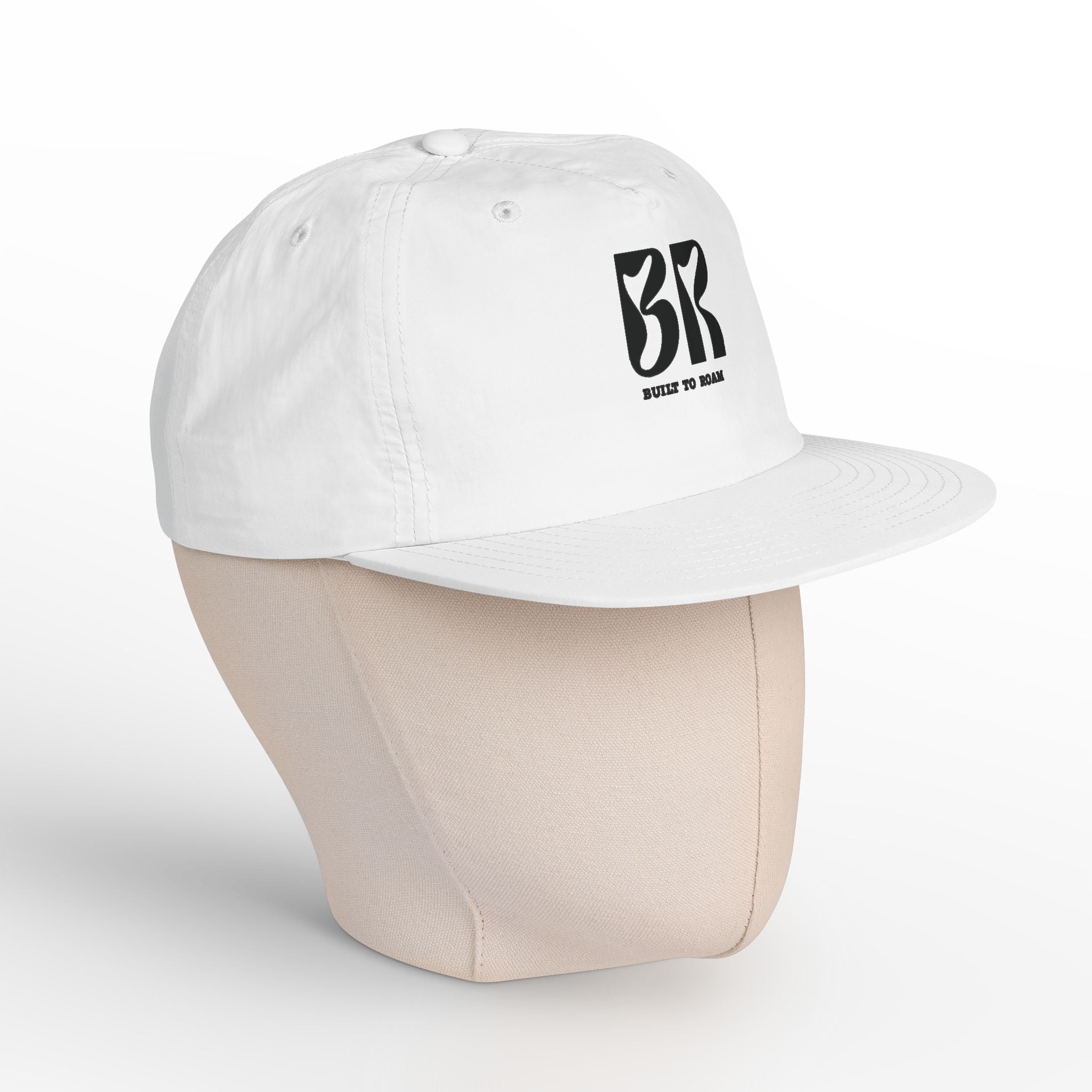 'BR' Retro Wave Logo Hat